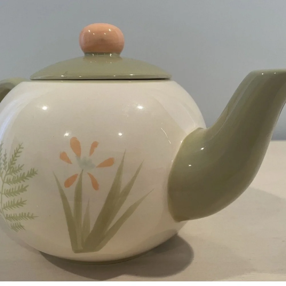 Sur la Table Floral Ceramic Teapot